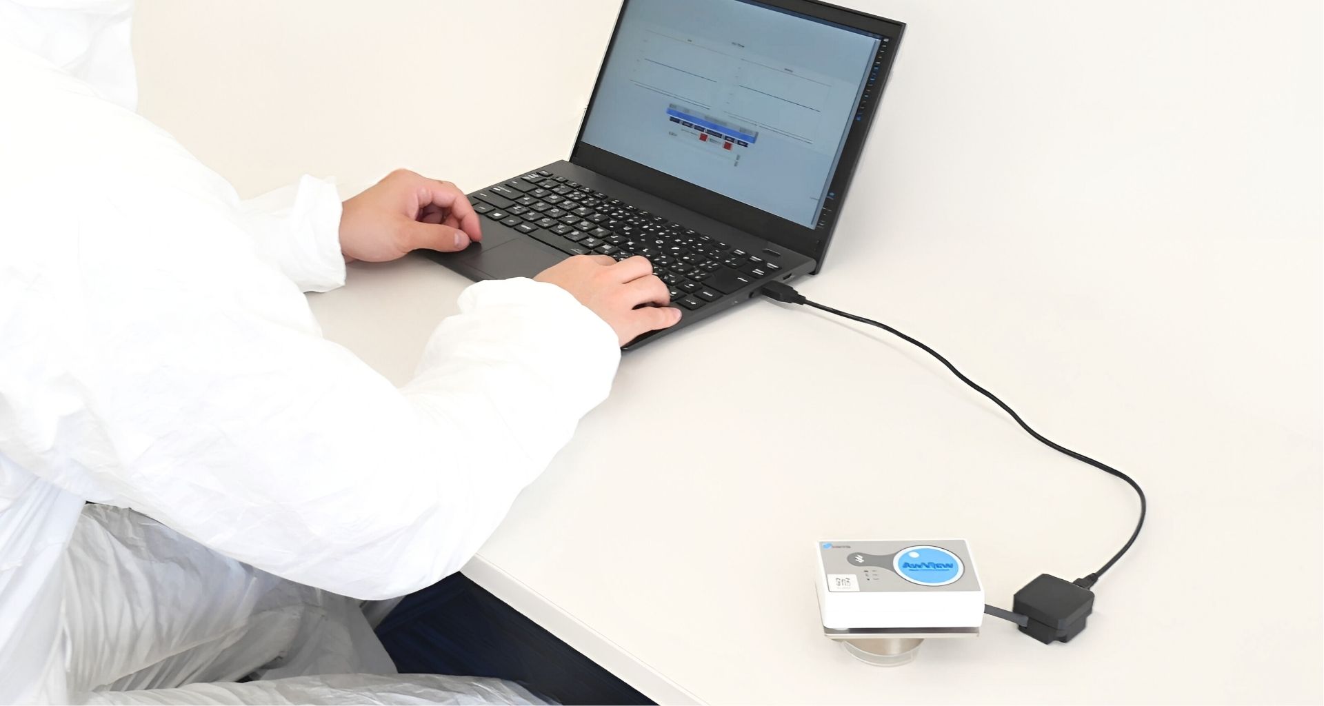 AwView 専用PCソフトウェア 使用の様子